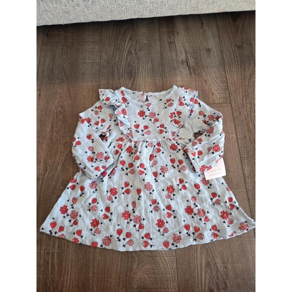 Little co baby girl dress 12 mos